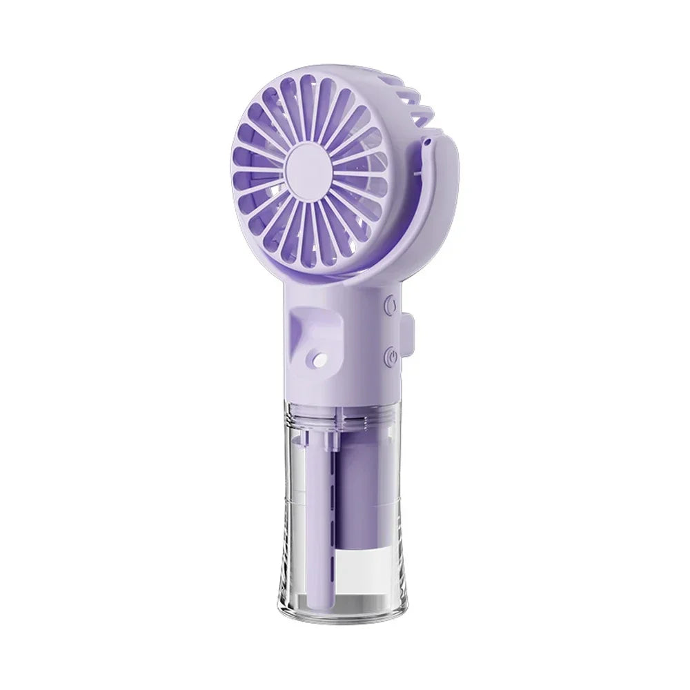 Mini ventilateur-brumisateur portatif