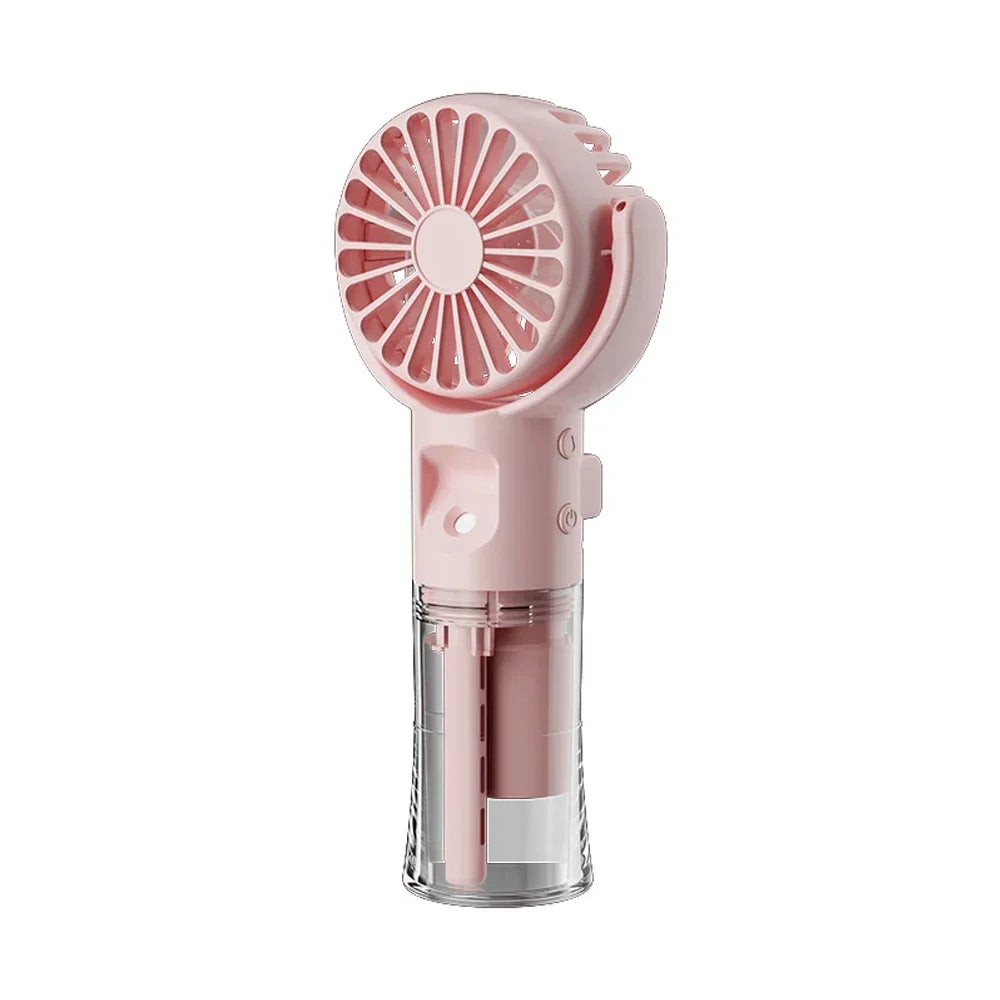 Mini ventilateur-brumisateur portatif
