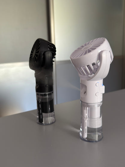 Mini ventilateur-brumisateur portatif
