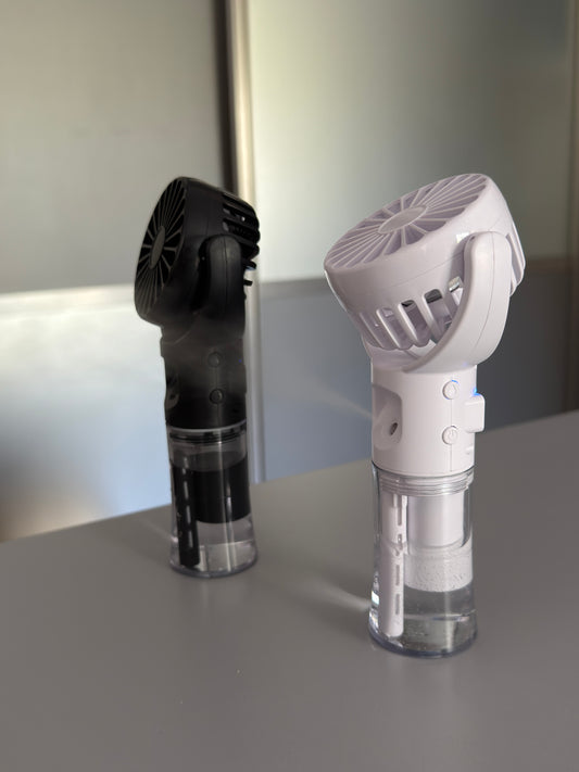 Mini ventilateur-brumisateur portatif